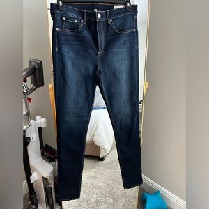 Rag & bone high rise skinny indigo size 32